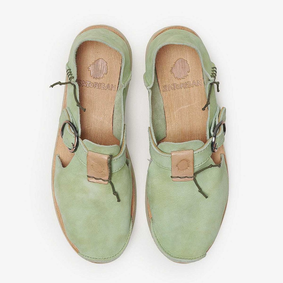 Clearance Benirras Premium | Karma Green Sandalias