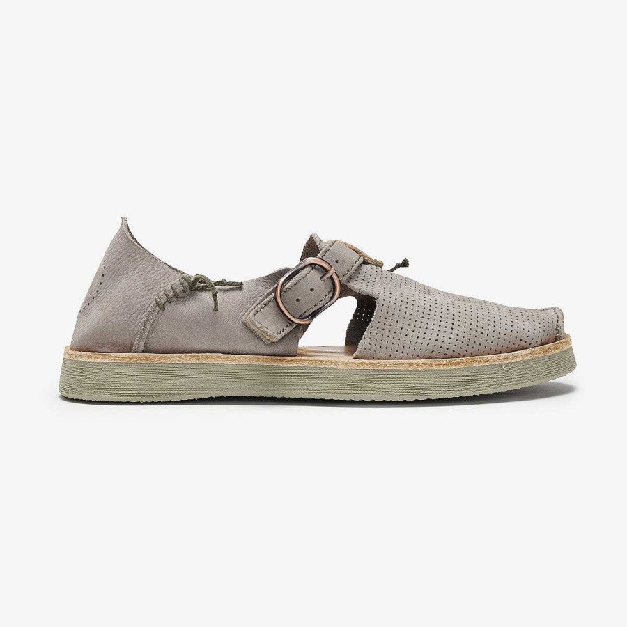 Best Benirras Microperforated | Rocky Grey Sandalias