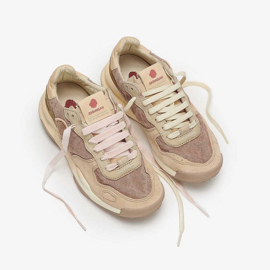 Online Chacrona Linen | Lake Taupe Zapatillas