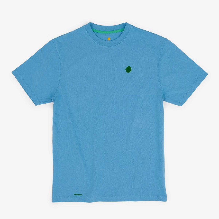 Clearance T-Shirt Oversize Organic Cotton | Soothing Blue Satori Eye Camisetas