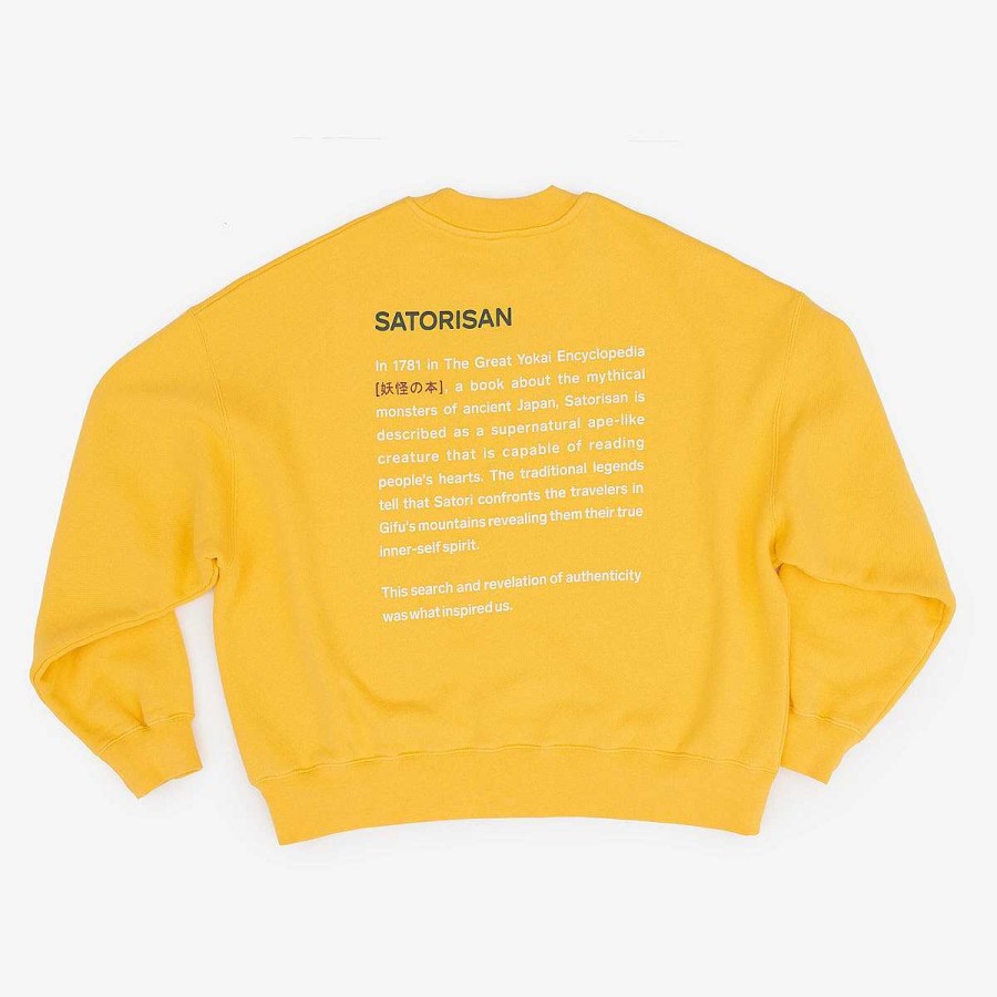 New Sweatshirt Oversize Organic Cotton | Primary Yellow Origin Sudaderas