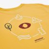 Clearance T-Shirt Regular Fit Organic Cotton | Primary Yellow 5 Elements Camisetas