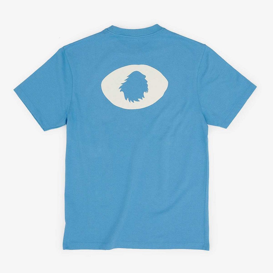 Clearance T-Shirt Oversize Organic Cotton | Soothing Blue Satori Eye Camisetas