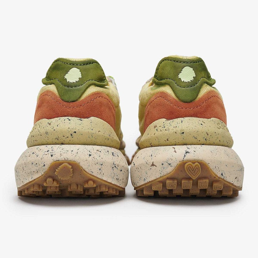 Hot Dharma Linen | Psychadelic Khaki Zapatillas